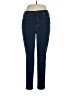 Seven7 Solid Blue Jeans Size 14 - photo 1