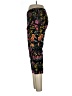 Susan Graver Floral Black Active Pants Size 10 (petite) - photo 5