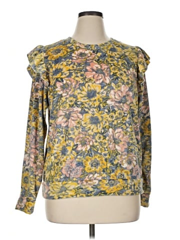 LC Lauren Conrad Long Sleeve Blouse (view 1)