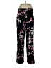 Alfani Floral Black Casual Pants Size L - photo 2