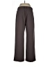DKNY 100% Polyester Solid Gray Dress Pants Size 10 - photo 2