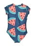 Tea Print Blue Wetsuit Size 7 - photo 2