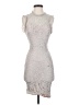 En Focus Studio 100% Nylon Silver Cocktail Dress Size 8 - photo 1