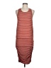 Sundry Stripes Red Burgundy Casual Dress Size Med (2) - photo 1
