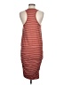 Sundry Stripes Red Burgundy Casual Dress Size Med (2) - photo 2