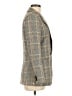 H&M Plaid Gray Blazer Size 8 - photo 4