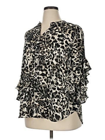 Vince Camuto 3/4 Sleeve Blouse (view 2)