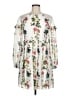 Ted Baker London 100% Polyester Floral Ivory Casual Dress Size 6 (2) - photo 1