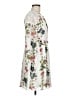 Ted Baker London 100% Polyester Floral Ivory Casual Dress Size 6 (2) - photo 4