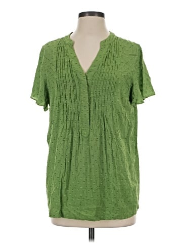 Soft Surroundings Short Sleeve Blouse (view 1)