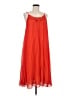 Lulus 100% Polyester Orange Ivory Casual Dress Size M - photo 1