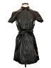 Divided by H&M 100% Polyester Black Trenchcoat Size XS - photo 1