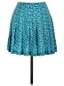Tail Hearts Teal Casual Skirt Size 10 - photo 1