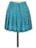 Tail Hearts Teal Casual Skirt Size 10 - photo 2