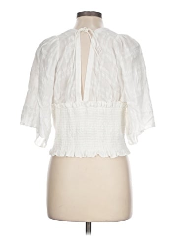 By Anthropologie Short Sleeve Blouse (view 2)