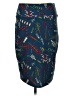Lularoe Print Teal Casual Skirt Size M - photo 2