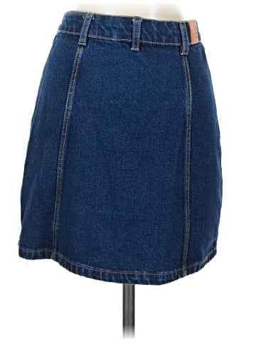 Zara TRF Denim Skirt (view 2)