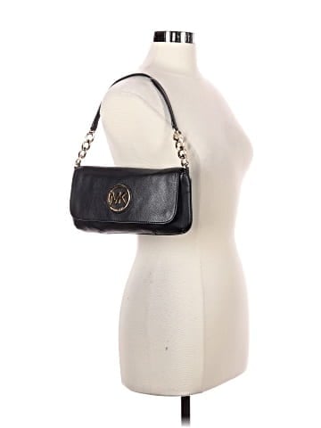 MICHAEL Michael Kors Leather Shoulder Bag (view 2)