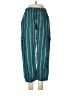 Unbranded Stripes Teal Cargo Pants Size M - photo 1