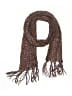 Unbranded Tweed Brown Scarf One size - photo 1