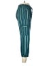 Unbranded Stripes Teal Cargo Pants Size M - photo 4
