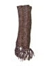 Unbranded Tweed Brown Scarf One size - photo 2