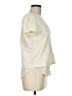 Theory Ivory Short Sleeve Blouse Size M - photo 4