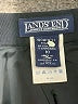 Lands' End 100% Silk Solid Black Silk Skirt Size 10 - photo 4