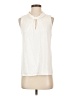 CAbi 100% Rayon Ivory Sleeveless Blouse Size S - photo 1