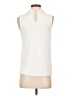 CAbi 100% Rayon Ivory Sleeveless Blouse Size S - photo 2