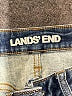 Lands' End Solid Blue Jeans Size 2 - photo 4