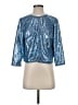 Bob Mackie Metallic Blue Jacket Size S - photo 1