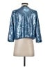 Bob Mackie Metallic Blue Jacket Size S - photo 2