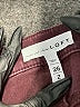 Ann Taylor LOFT Burgundy Jeans Size 26 waist - photo 4