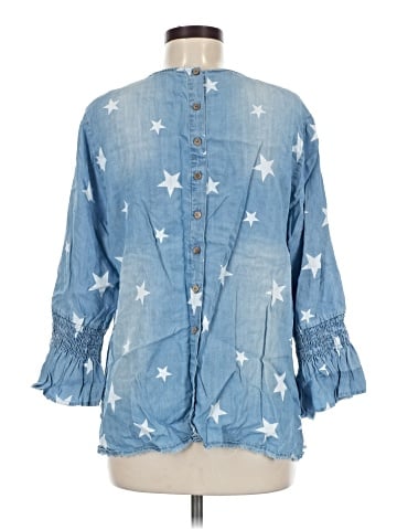 MULTIPLES 3/4 Sleeve Blouse (view 2)