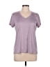 Under Armour 100% Polyester Purple Active T-Shirt Size L - photo 1