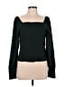 Madewell 100% Polyester Green Long Sleeve Blouse Size L - photo 1