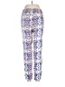 Ella Moss 100% Rayon Print Blue Active Pants Size S - photo 1