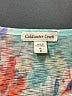 Coldwater Creek 100% Polyester Blue Sleeveless Blouse Size 16 - photo 7