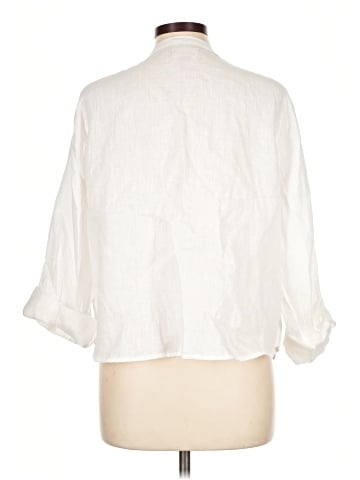 Isaac Mizrahi New York 3/4 Sleeve Button-Down Shirt (view 2)