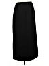 Tribal 100% Polyester Solid Black Formal Skirt Size 10 - photo 1