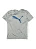 Puma 100% Polyester Silver Active T-Shirt Size L (kids) - photo 1