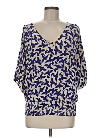 Leifsdottir 3/4 Sleeve Blouse (view 1)