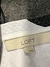 Ann Taylor LOFT Print Silver Sweatshirt Size S - photo 7
