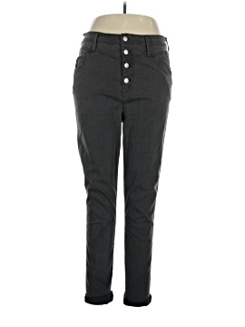 Madewell Tall 10" High-Rise Roadtripper Jeans in Warren Wash: Button-Front Yoke Edition