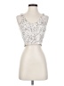 Ideology Ivory Sleeveless Blouse Size S - photo 1