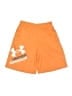 Under Armour 100% Polyester Orange Athletic Shorts Size L (youth) - photo 1