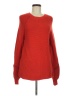 Ann Taylor LOFT 100% Cotton Red Pullover Sweater Size M - photo 1