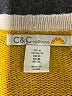 C&C California Color Block Yellow Pullover Sweater Size XL - photo 7