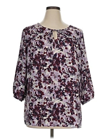 White Stag 3/4 Sleeve Blouse (view 1)